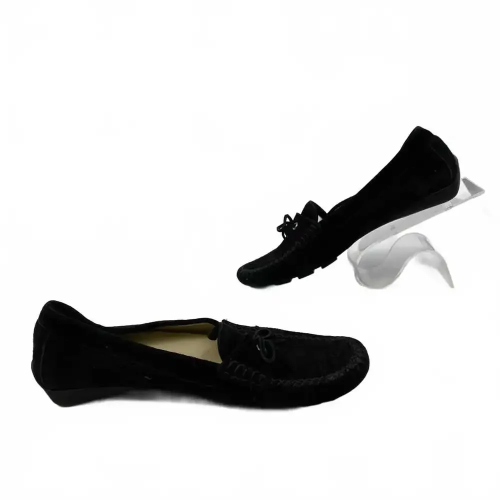 Vaneli Black Suede Loafer | Women’s US 7.5 Regular